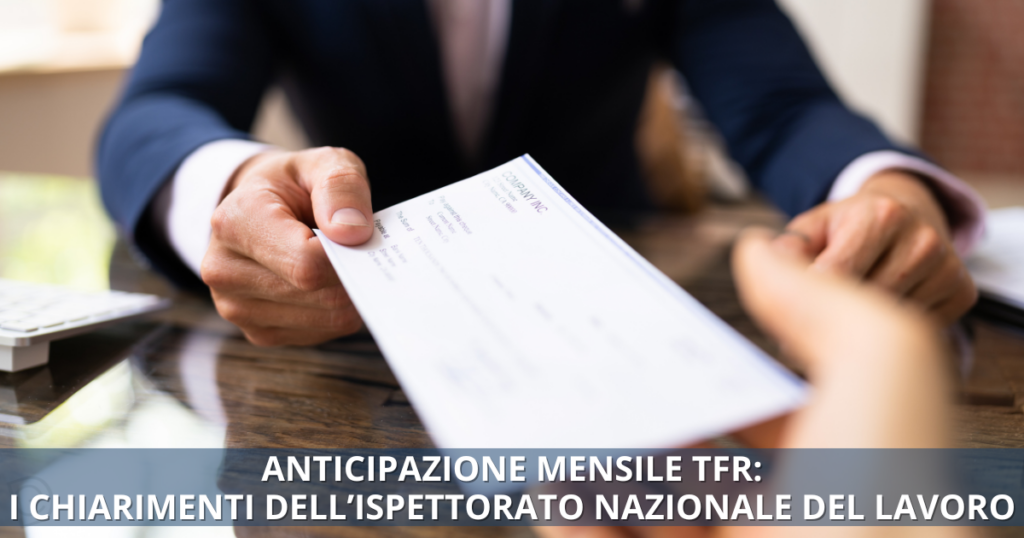 ANTICIPATZIONE TFR